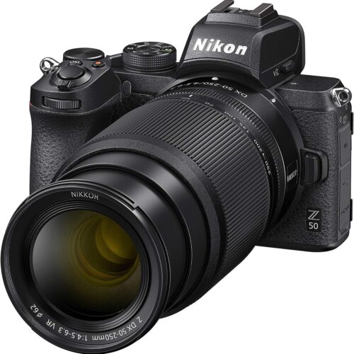 Nikon Z50 – Appareil photo sans miroir 21 MP