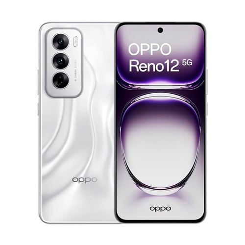 OPPO Reno12 5G 12 Go/256 Go Argent (Astro Silver) Double SIM